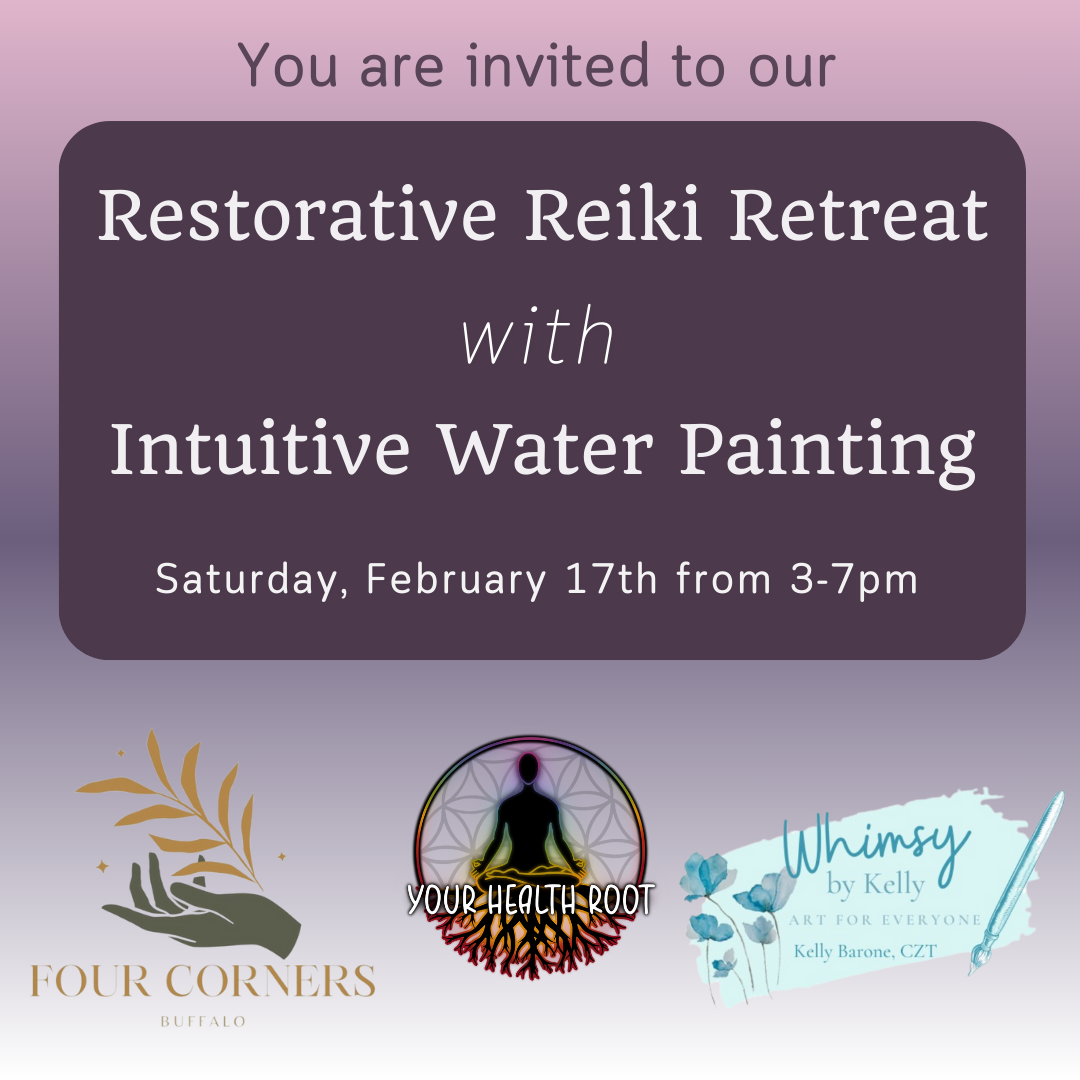 Restorative Reiki Retreat with Intuitive Water Painting