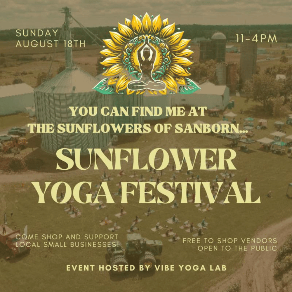 $1 per minute Reiki at the Sunflower Yoga Festival